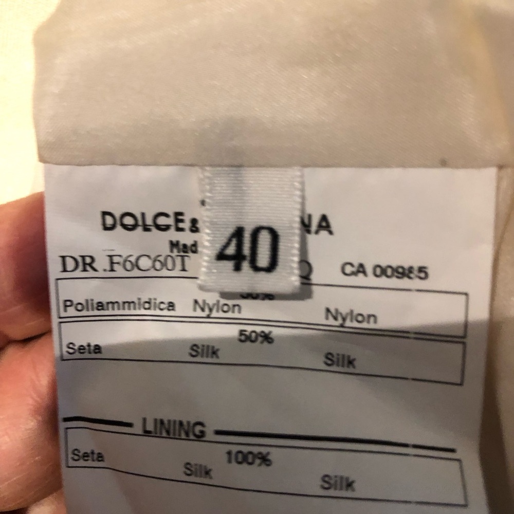 Dolce & Gabbana Run way dress size 4-6 - Picture 8 of 14